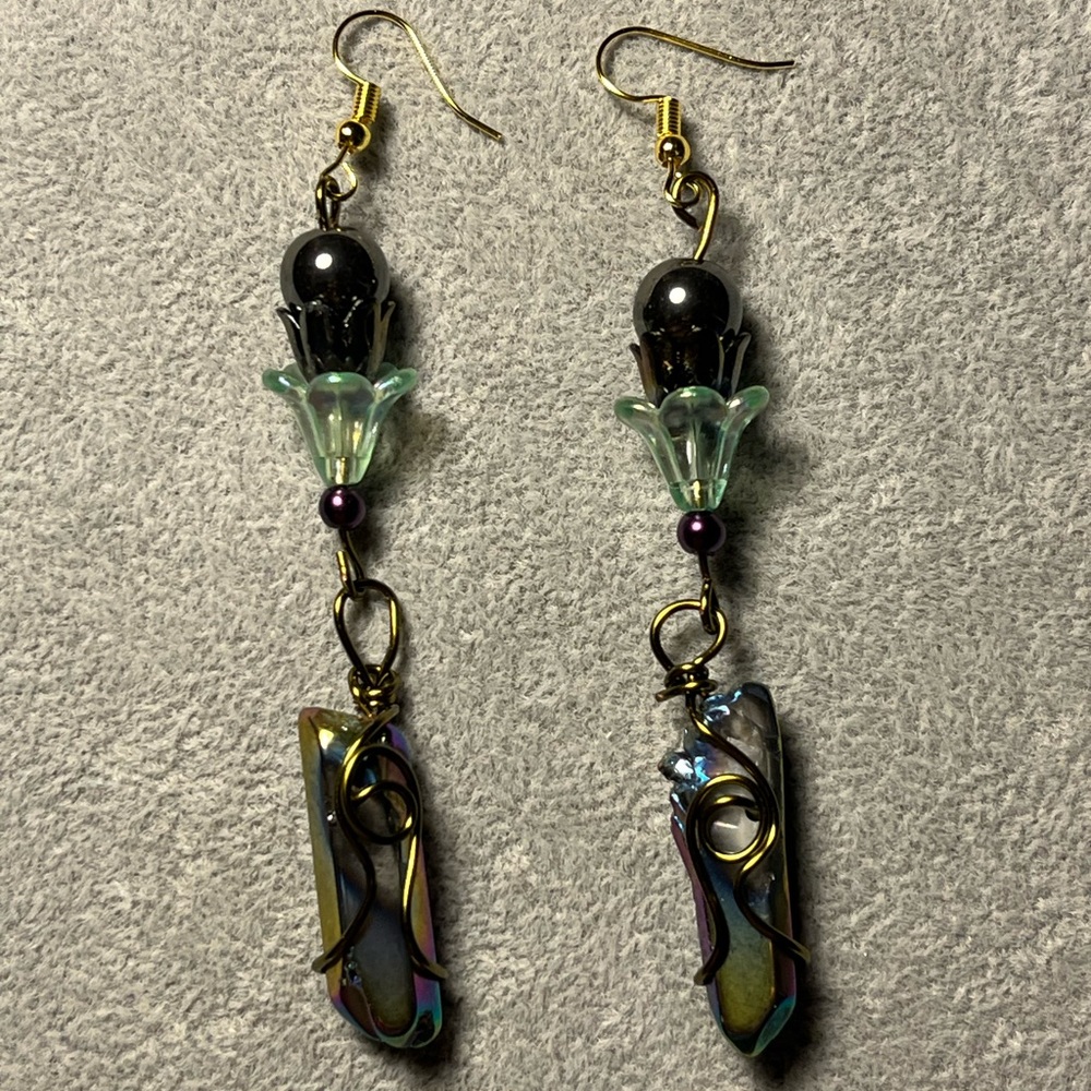 Handmade earrings - Picture 3 of 3